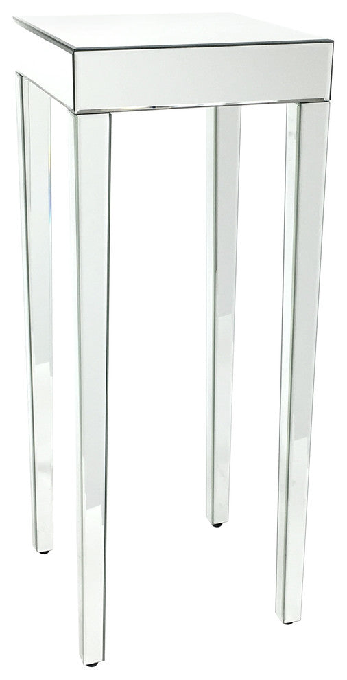 Tamsin Beveled Mirror Pedestal
