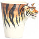 Tiger 3D Ceramic Mug, Orange