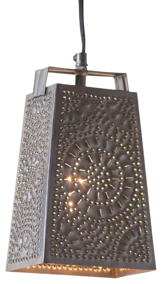 Irvin's Country Tinware Cheese Grater Pendant