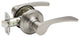 KL2220BC Scandinavian Style Passage Lever, Satin Stainless