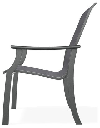 St. Catherine Sling Outdoor Armchair, Augustine Pewter/Graphite