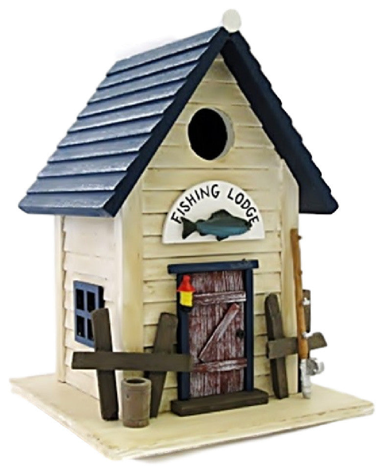 Fishing Lodge Birdhouse
