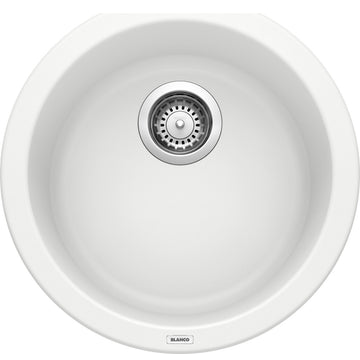 Blanco 511631 Rondo 18-1/8" Drop In Single Basin Composite - White