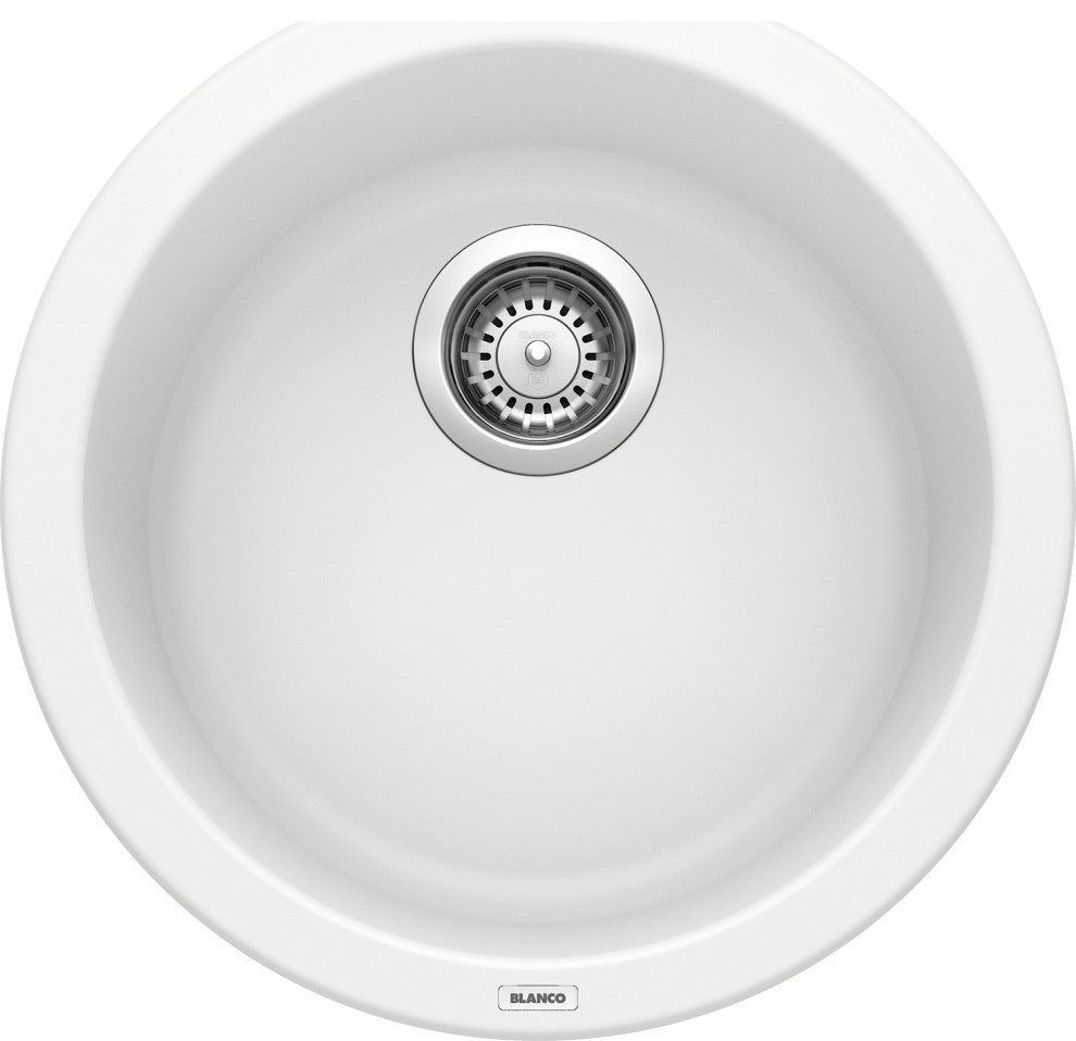 Blanco 511631 Rondo 18-1/8" Drop In Single Basin Composite - White