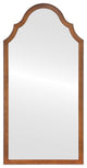 Vienne Framed Full Length Mirror, Peaks Cathedral, 23.4"x47.4", Autumn Bronze