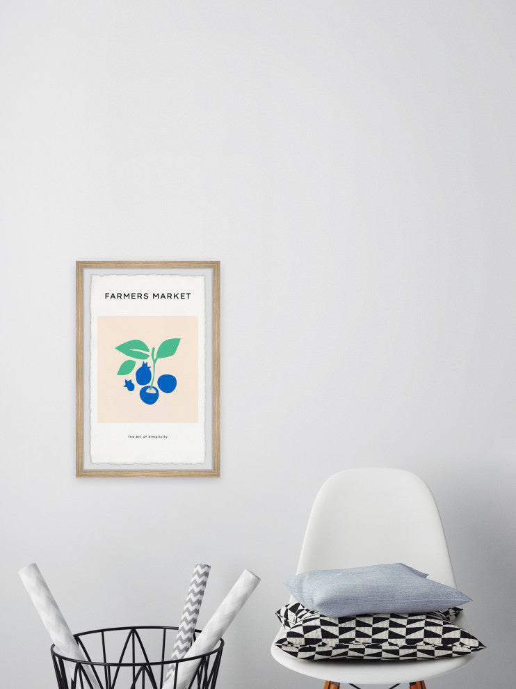 "Art of Simplicity" Framed Painting Print, 20x30