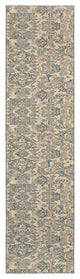 Oriental Weavers Kaleidoscope Ivory/Blue Floral Indoor Area Rug 2'7"X10'