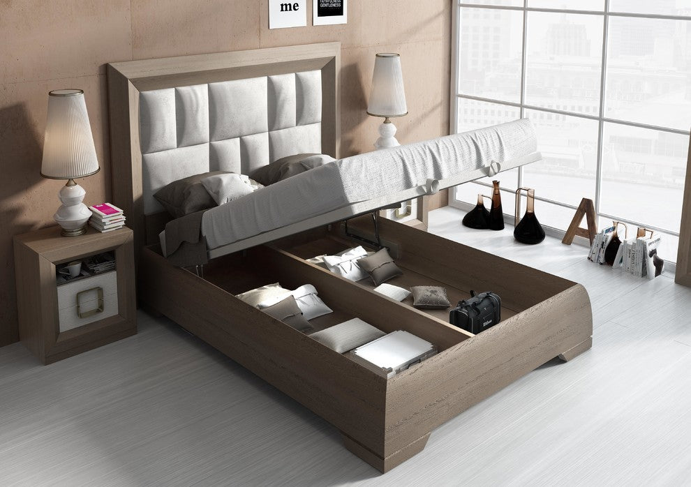 MA65 Bed, King With Nightstand