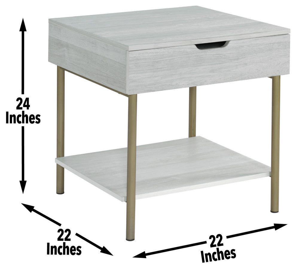 Whitman Square End Table
