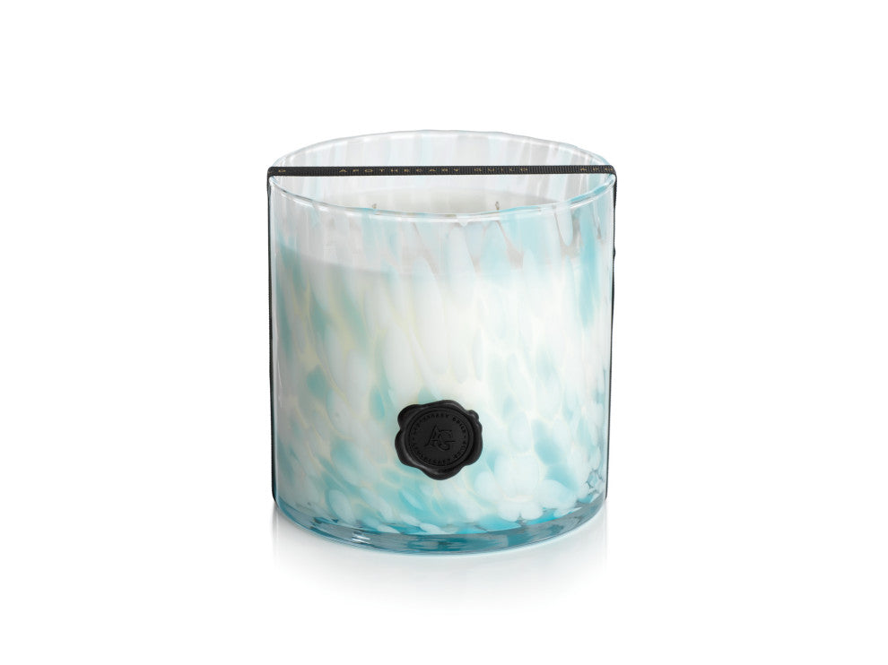 AG Opal Glass 3-Wick Candle Jar, Sunset Beach