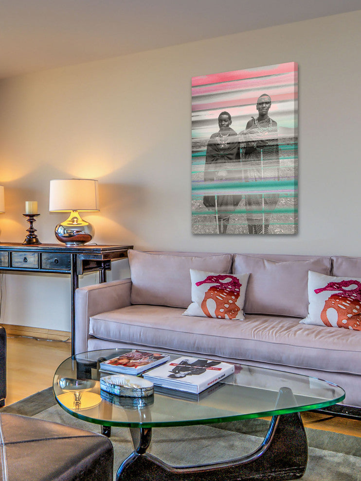 "People of Africa" Print on Canvas, 40"x60"