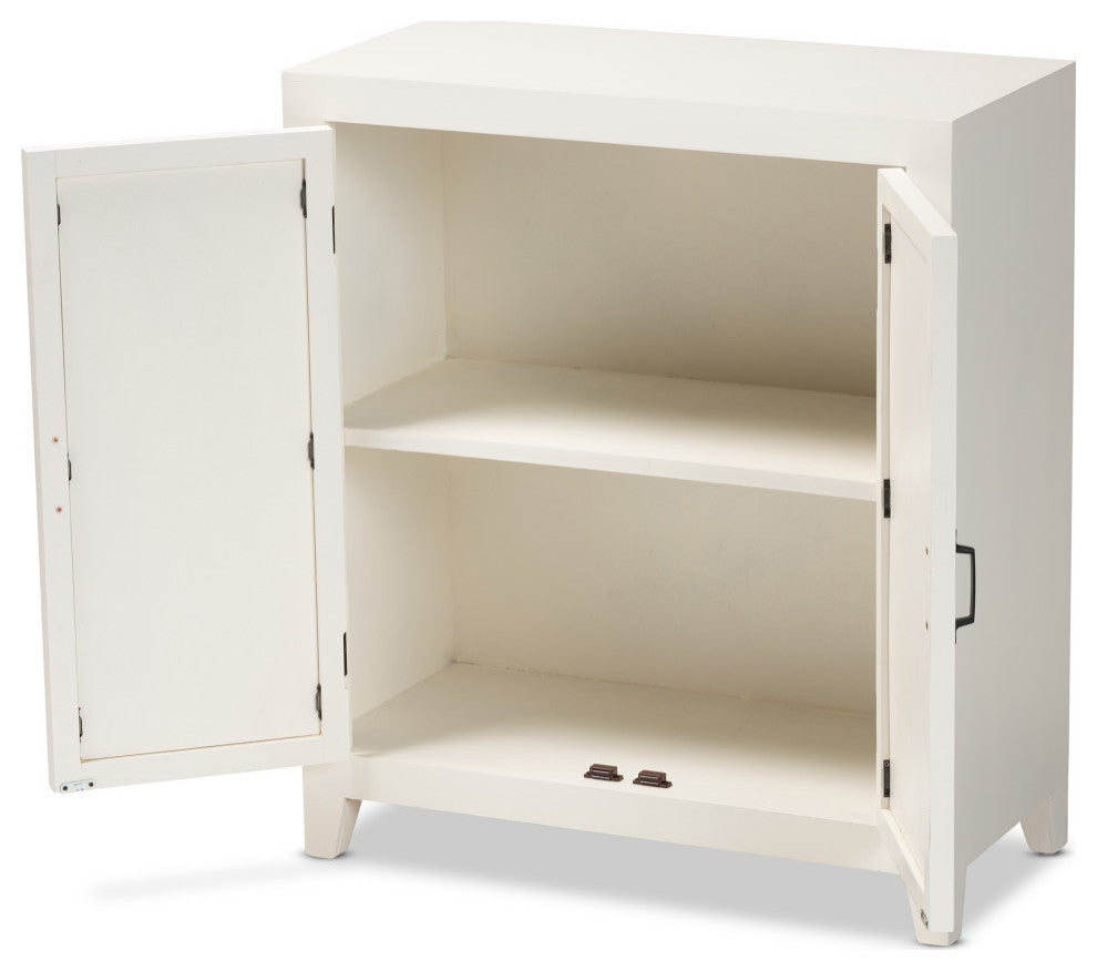 Dia Contemporary Sideboard, White