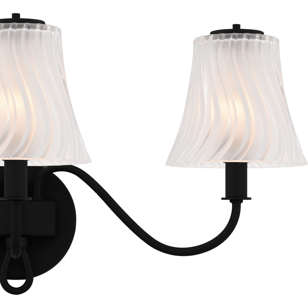 Quoizel MCK8623 McKinney 3 Light 23"W Vanity Light - Matte Black