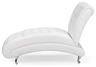 Primary product: full view of the chaise on white background, front/side presentation representative of the item.