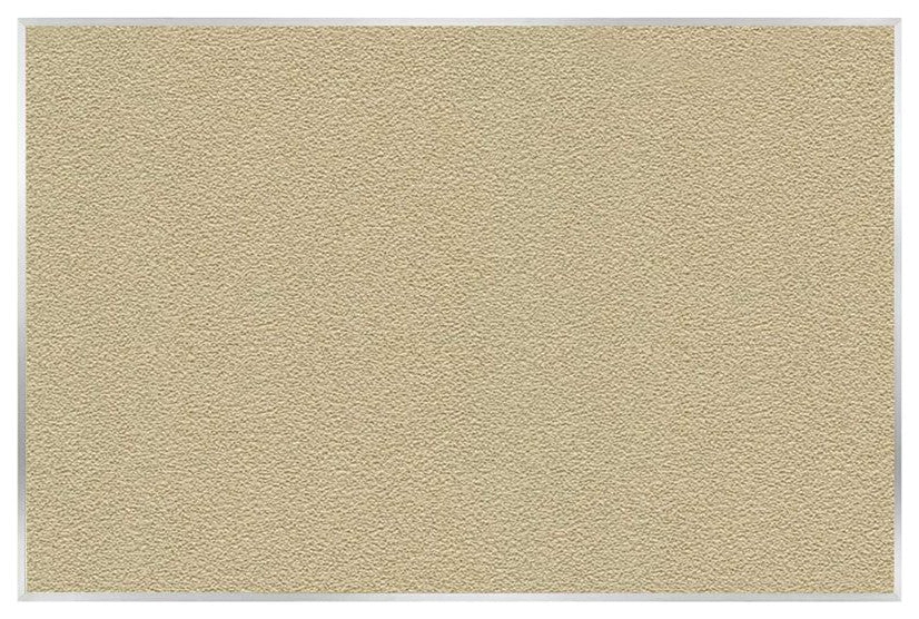 Ghent's Vinyl 3' x 5' Bulletin Board with Aluminum Frame in Caramel