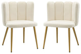 Ofelia Side Chair, Set of 2, Ivory