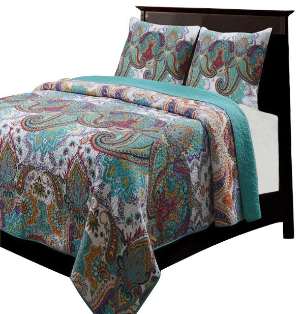 Greenland Nirvana Quilt And Sham Set, 2-Piece  Twin