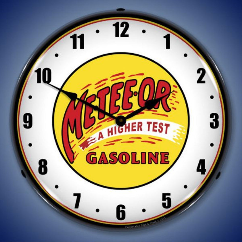 1503587 Meteeor Gasoline Clock
