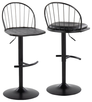 Riley Adjustable Barstool, Set of 2