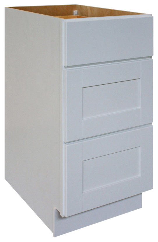 Shaker Hill Series Kitchen Drawer Unit With Soft Close Glides, 18"