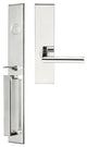 Frankfurt Lever, Mortise Dummy Handleset, Right Hand, Polished Stainless Steel