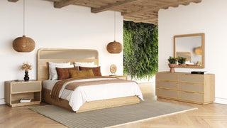 Modrest Gavin Modern Natural Ash Mirror