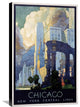 New York Central Lines / Chicago, 20"X30"