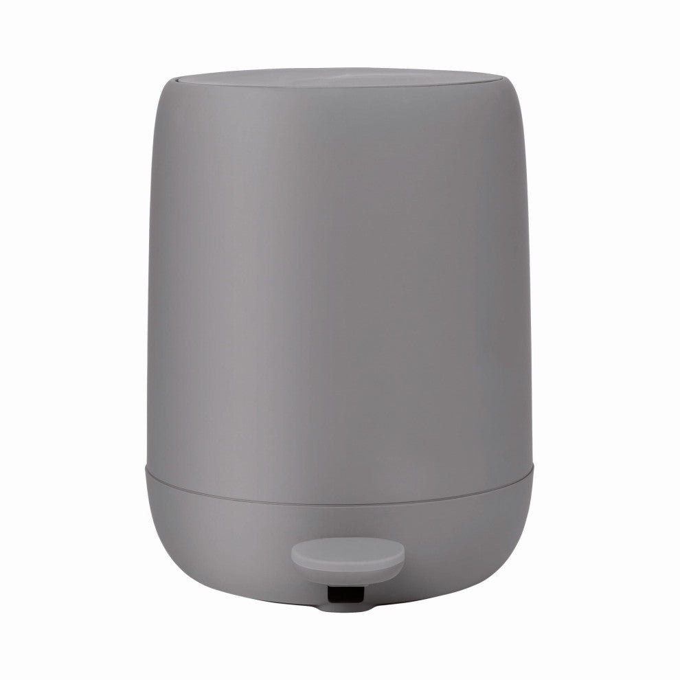 Sono Pedal Bin Wastepaper Basket, Satellite, 1.32 Gallon