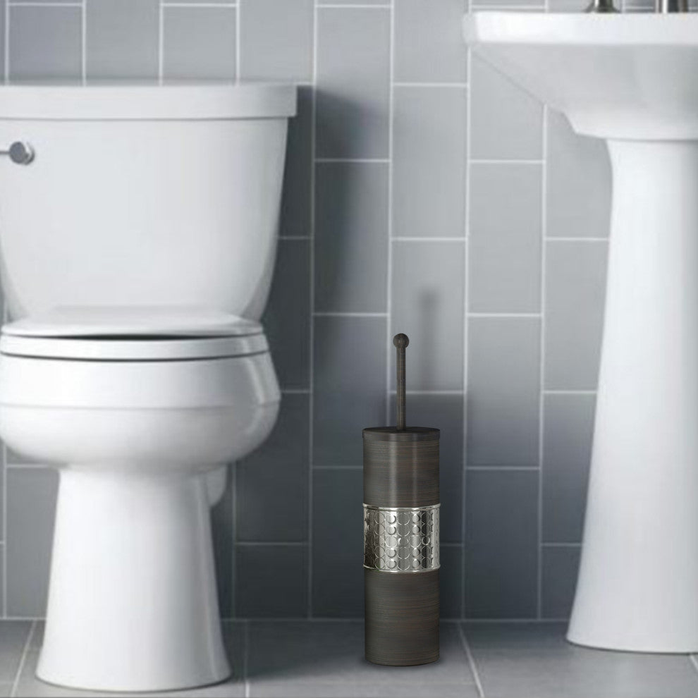 nu steel Flannel Mod Toilet Brush Holder