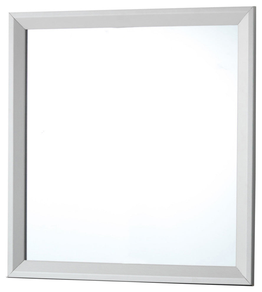 36 in. x 36 in. Classic Square Framed Dresser Mirror
