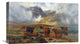 "By Loch Treachlan, Glencoe, Morning Mists" Artwork, 22" x 13"