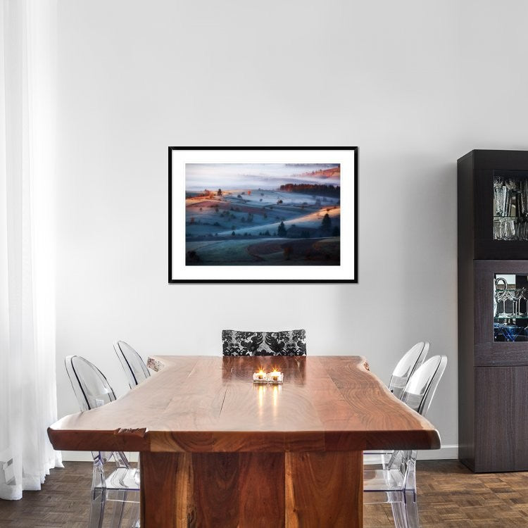 "Mist" Framed Digital Print by Amir Bajrich, 44x32"