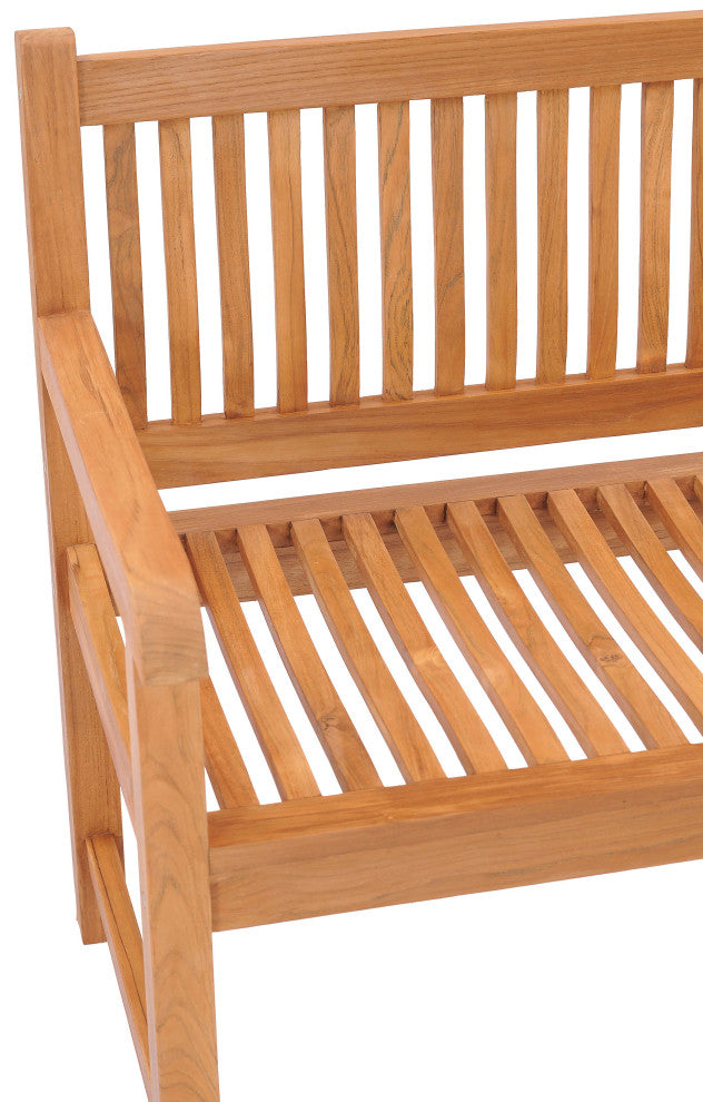Teak Wood Elzas Triple Bench