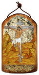 Icon Crucifixion Wooden Ornament