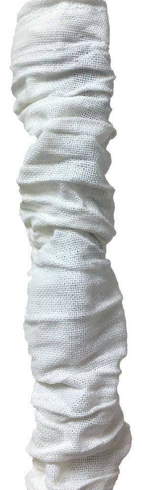 Royal Designs Cord/Chain Cover, 4', Touch Fastener, Linen White