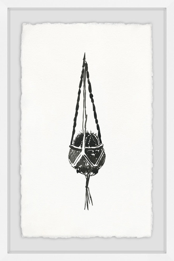 "Hanging Basket" Framed Painting Print, 20"x30"