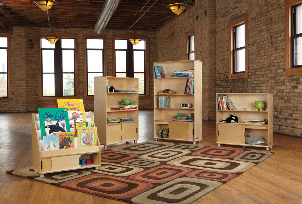 Truemodern Bookcase Storage, 3-Compartment