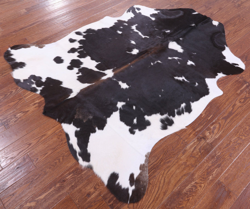 6' 5" X 5' 10" Natural Cowhide Rug C2219