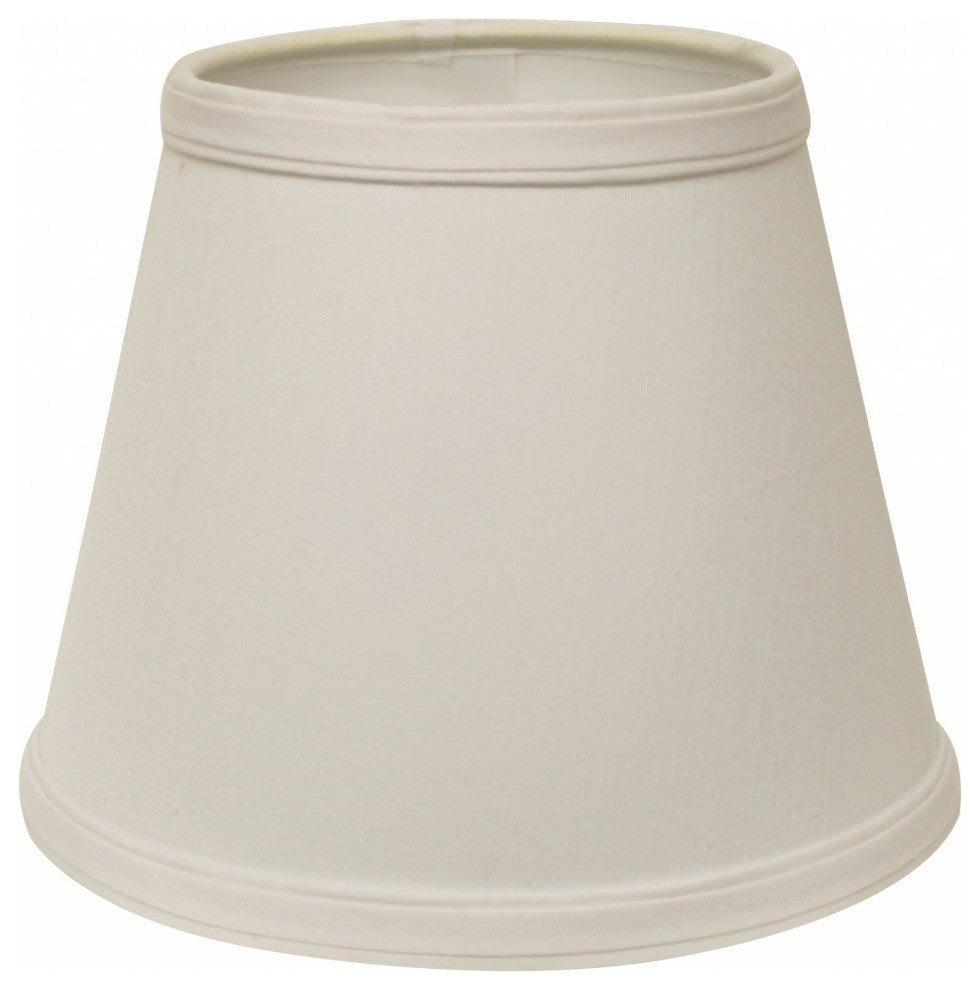 12" White Hardback Empire Slanted Slanted No Slub Lampshade