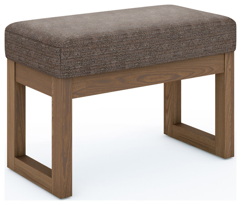 Milltown 26 In Wide Rectangle Footstool Small Ottoman Bench
