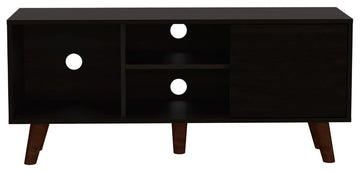Atlanta 2 Piece Living Room Set, Coffee Table and TV Stand, Black
