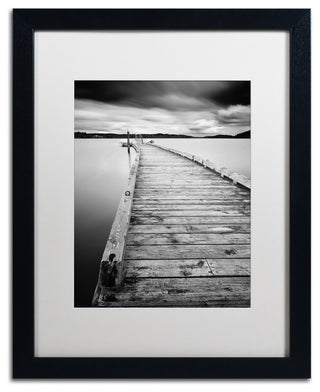 "Motchia" Matted Framed Canvas Art by Moises Levy