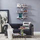 Diamonds 3 Level Shelving System, White