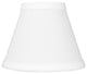 Chandelier Clip-On Premium Lampshade 3"x4"x4", White