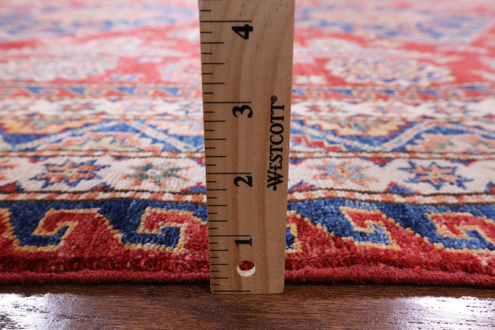 Hand Knotted Super Kazak Rug 8' 1" X 11' 6" Q5031