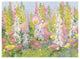 "Garden Pastels I Blue Sky" Digital Paper Print by Shirley Novak, 18"x14"