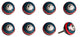 Knob-It Home Decor Classic Cabinet and Drawer Knobs, 8-Piece
