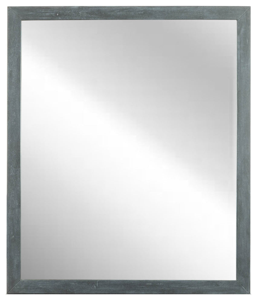 Modrest Manchester- Contemporary Dark Gray Mirror