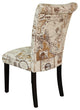 Voyage Upholstered Brown Dining Chairs, Set of 2, Brown