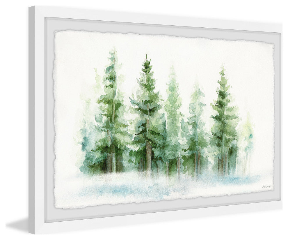 "Amongst the Trees" Framed Painting Print, 36x24
